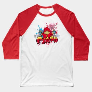 Gutter Pig Pigsy Baseball T-Shirt